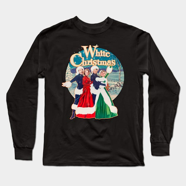 WHITE CHRISTMAS Long Sleeve T-Shirt by AbisZool